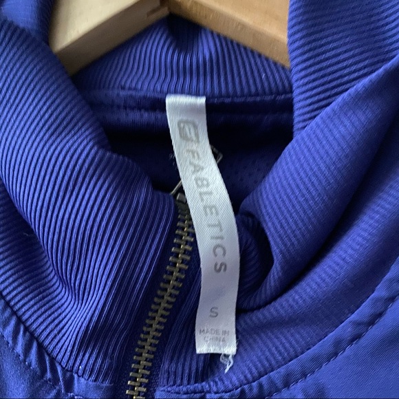 Fabletics Vintage Style Track Jacket - Picture 7 of 9